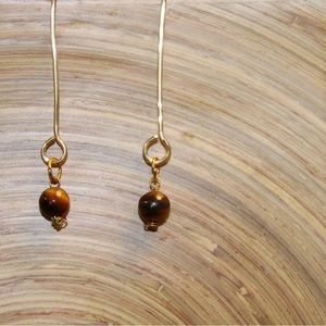 Hand made wire earrings